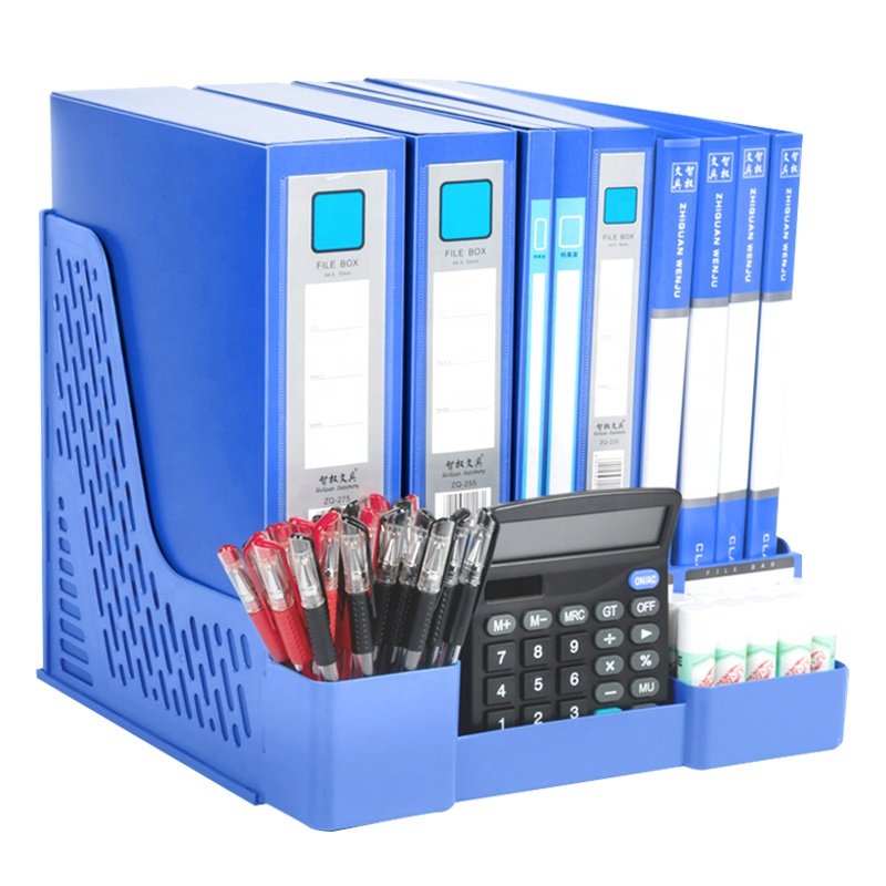 Organizer Magazine Rack Table Magazine Book Organizer File Tray Magazine Holder Plastic Folder