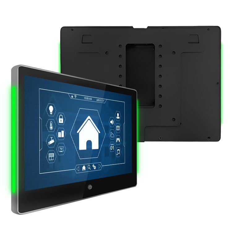 10 Inch Android Lighted Touch Screen Google Home Automation Control Panel Tempered Glass Smart Home Control Panel With Screen