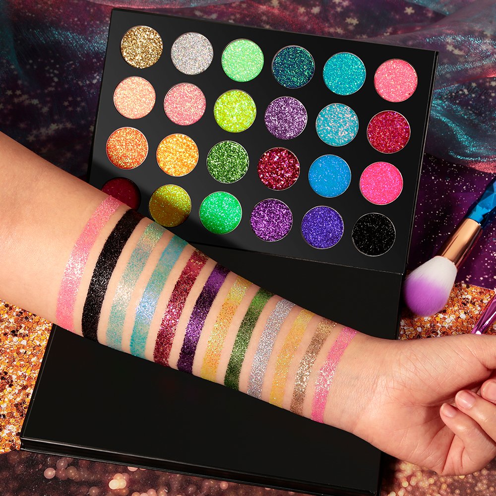 Wholesale Matte Pearlescent Large Eyeshadow Plate Stage And Daily Earth Color 72 Color Book Eyeshadow
