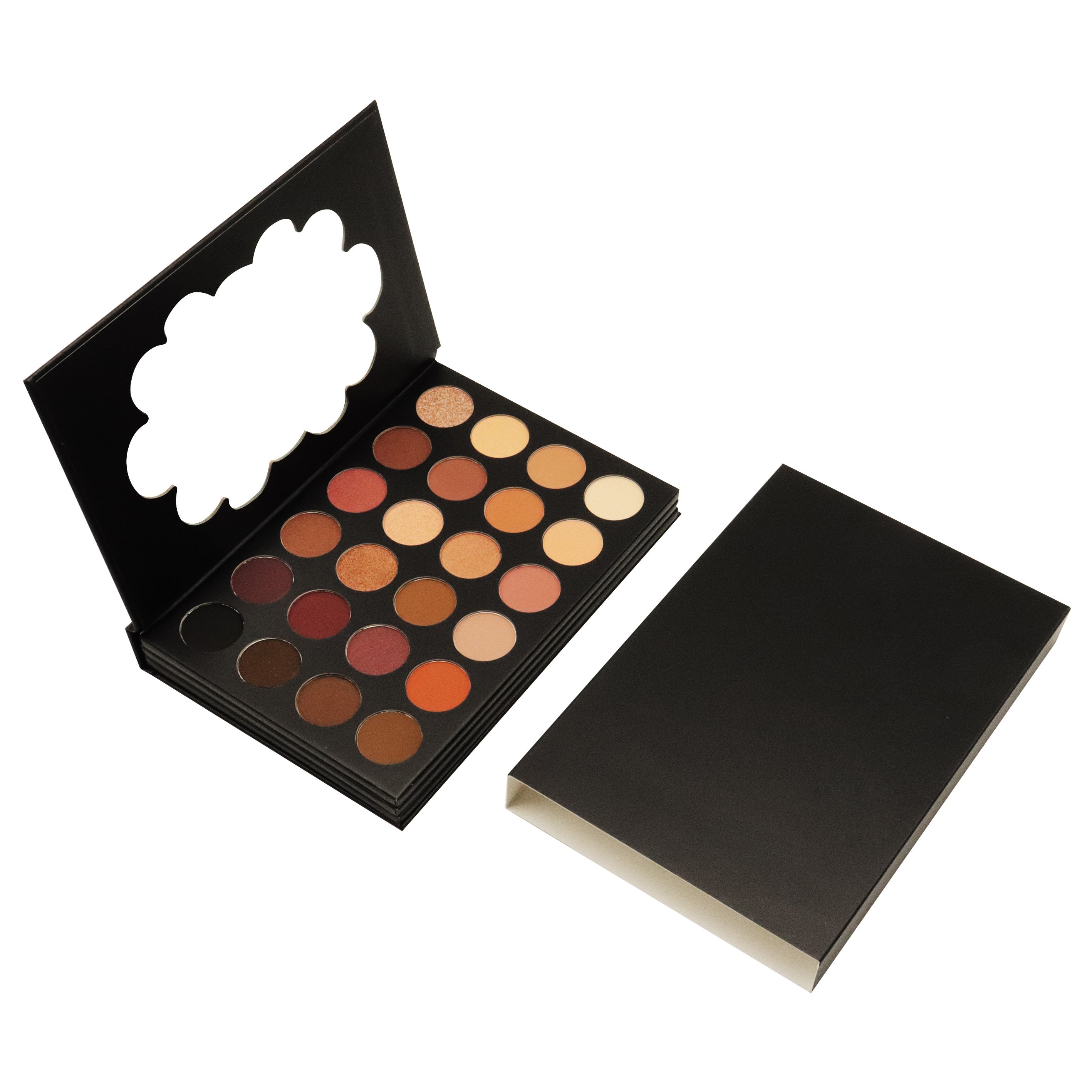 Wholesale Matte Pearlescent Large Eyeshadow Plate Stage And Daily Earth Color 72 Color Book Eyeshadow