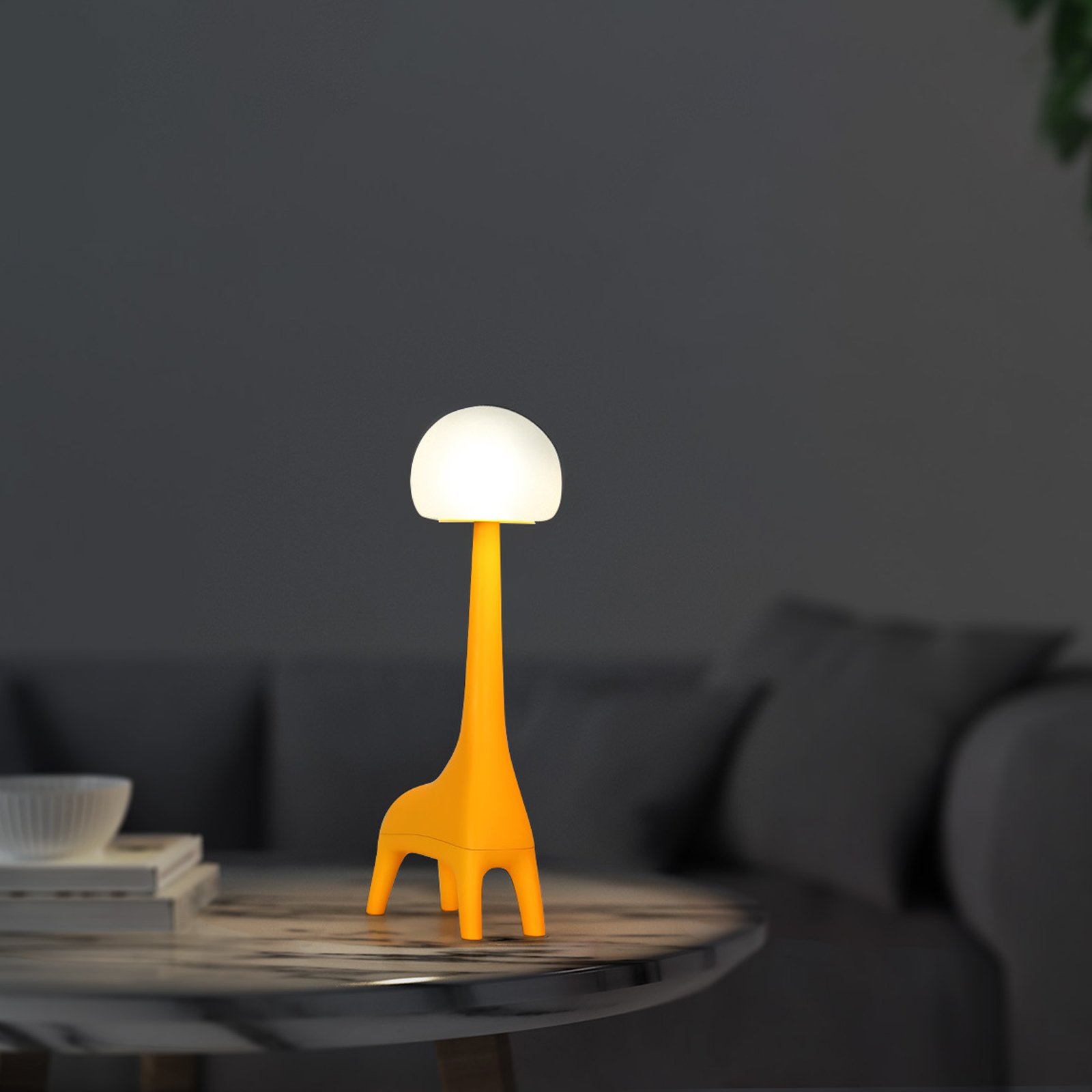 Newish Creative Animal Colorful Modern Lamparas Bedroom Bedside Room Decor Baby Fat Giraffe Kids Led Night Light Table Desk