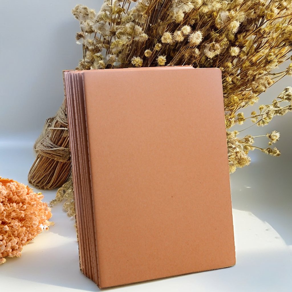 Customizable Kraft Paper A4 Notebook Hardcover Student Notes Diary Book with Logo Car Line Book Custom B5 Book