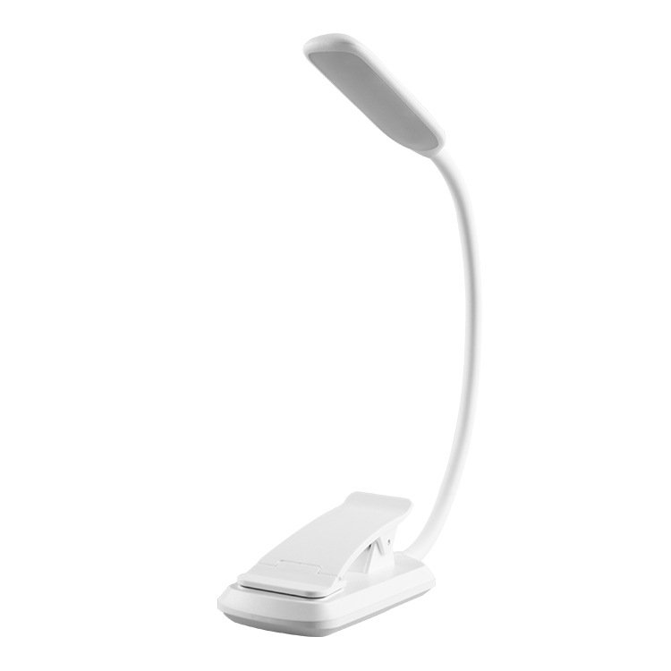 LED eye protection book reading light USB charging reading music score clip lamp