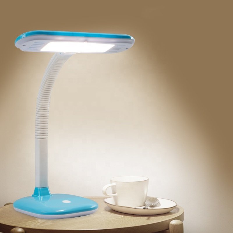 2024 New LED children's eye protection plug-in desk office reading lamp Cartoon cute multi-functional student learning desk lamp