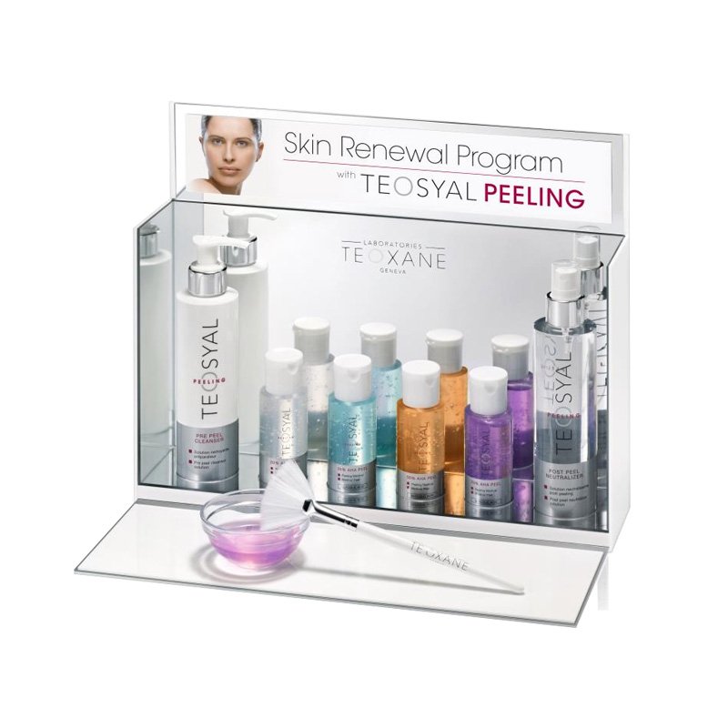 UV Acrylic Label Shop Display Double Sided Transparent Display Clear Acrylic Display Box