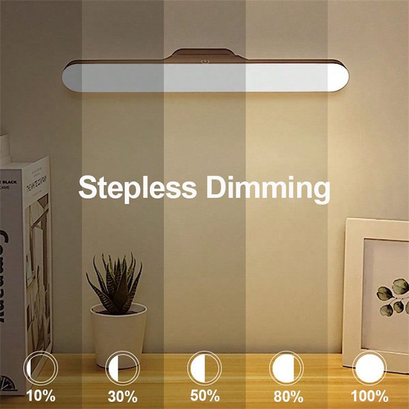 Small Touch Sensor USB Rechargeable LED Reading Study Book light Book Light Lamp Bar For Home Dormitory With Hanging Magnetic