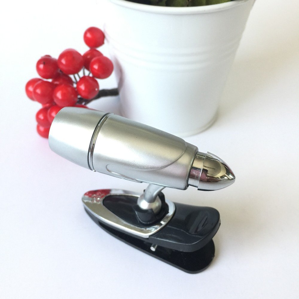 Bullet LED book light, Adjustable Clip On Book Reading Light Table Lamp Plastic