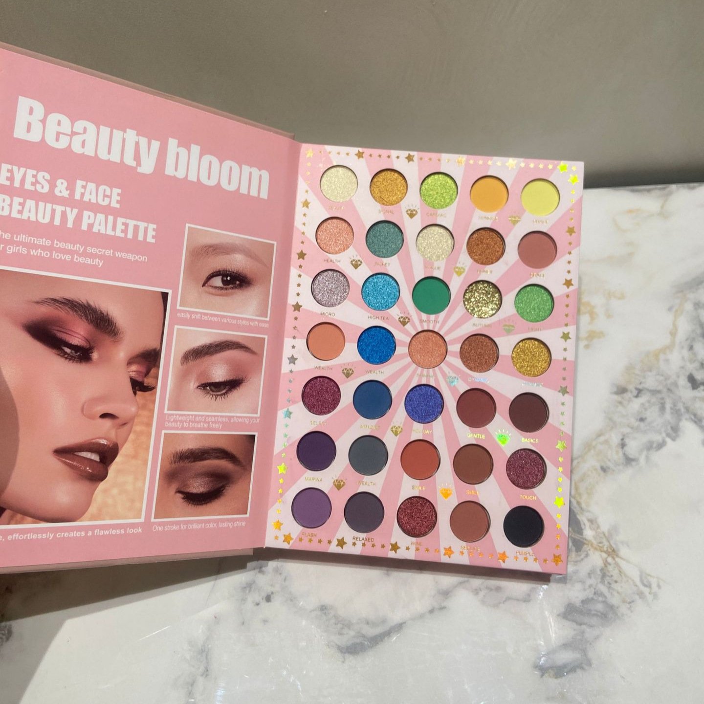 New 97-color book eyeshadow palette matte pearlescent blush highlight concealer multi-function makeup palette makeup book