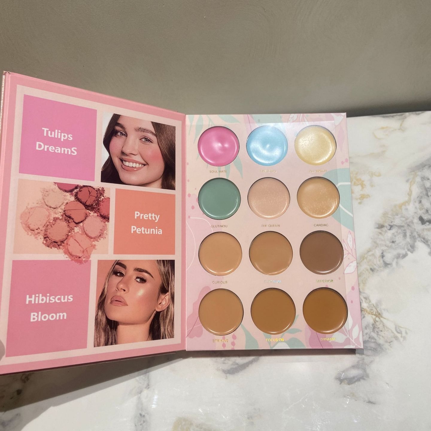 New 97-color book eyeshadow palette matte pearlescent blush highlight concealer multi-function makeup palette makeup book
