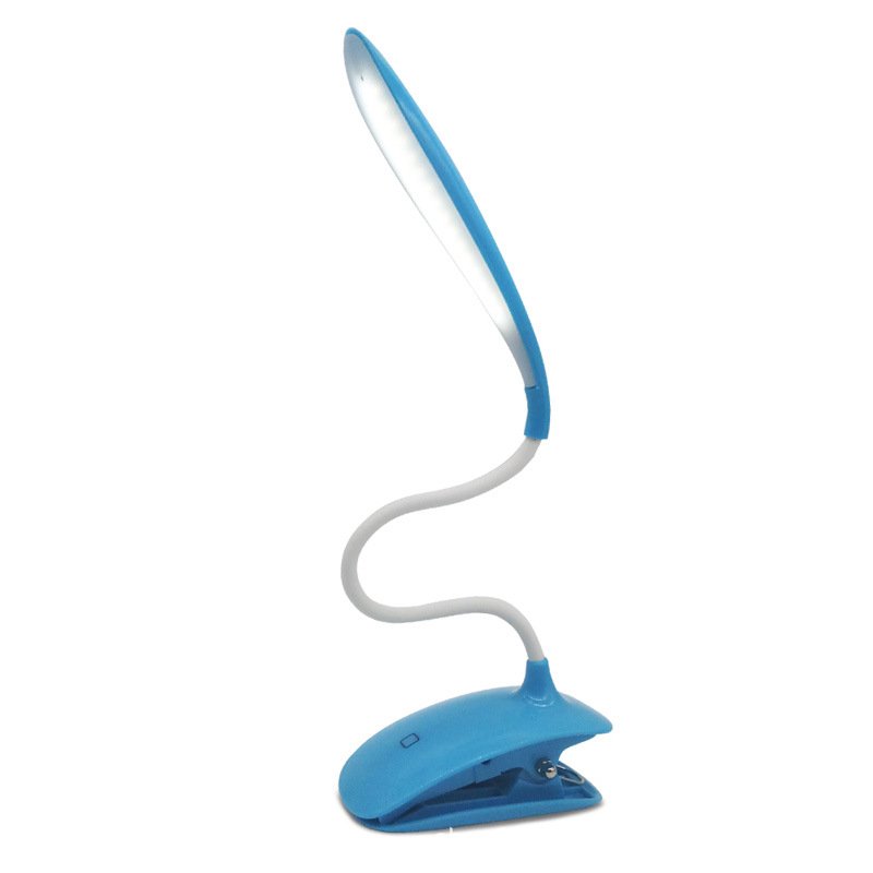 Rechargeable LED Clip On Reading Lamp 16 LEDs Eye Protection Book Light with 3 Brightness Levels USB Charging Touch Control