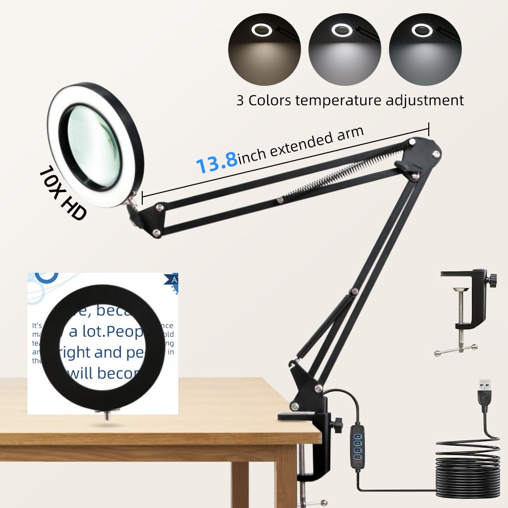 Usb Table Lamp Decorated Dimmable Foldable Desk Table Lamp/Table Lamp For Study Desk Light,Reading Lamp,Led Table Lamp