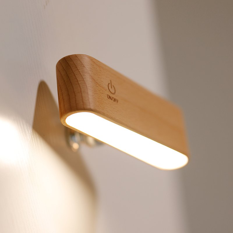 USB Rechargeable 3W LED Book Light Factory Supply Reading Lamp for Bedroom Bedside Wall Headboard Lighting Desk Lamps