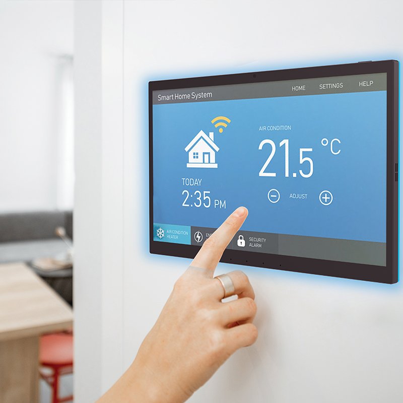 10.1inch smart home security control panel Android All In One led light RJ45 POE NFC Wall mount display tablet pc