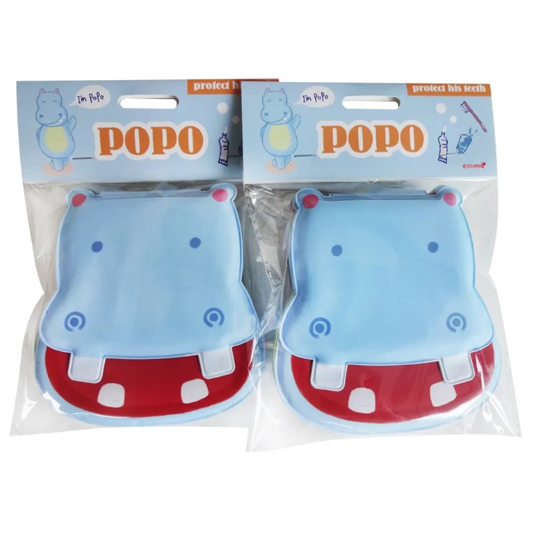 Hot Sales Waterproof Animal Baby Bath Book Hand Puppet Bath Book with Hippo Shape Eco-friendly Funny Bath Toys