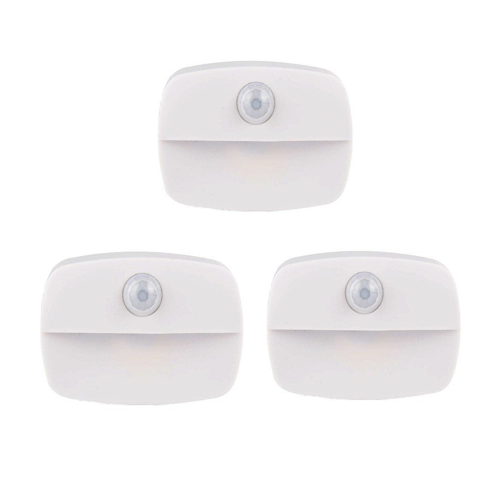 Body Sensing Wireless Night Light 4.5v 0.5w Warm White Light For Wardrobe Aisle Stairs Wireless Night Light
