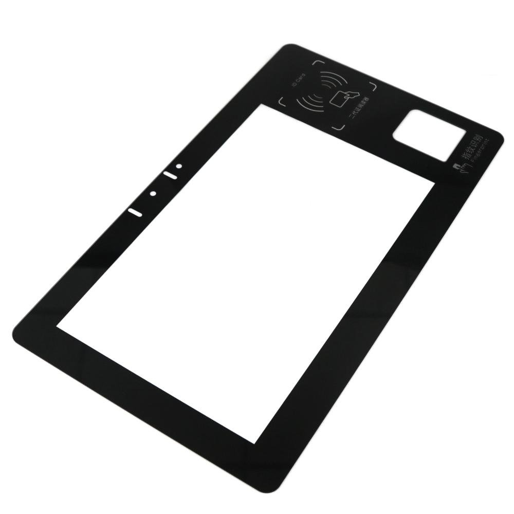 Manufacturers design screen printing anti-glare coating to cover glass with safety tempered glass LCD display touch panel