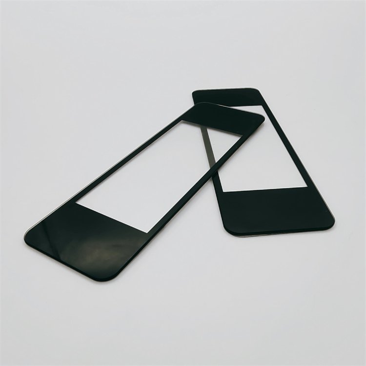 Manufacturers design screen printing anti-glare coating to cover glass with safety tempered glass LCD display touch panel