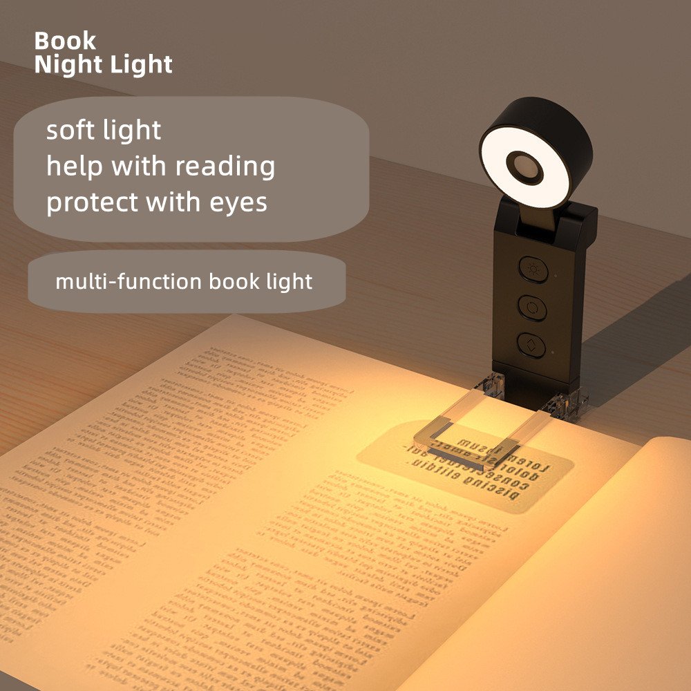 USB Mini Eye Protection Bookclip Light Portable Reading Light Reading study lights for kids