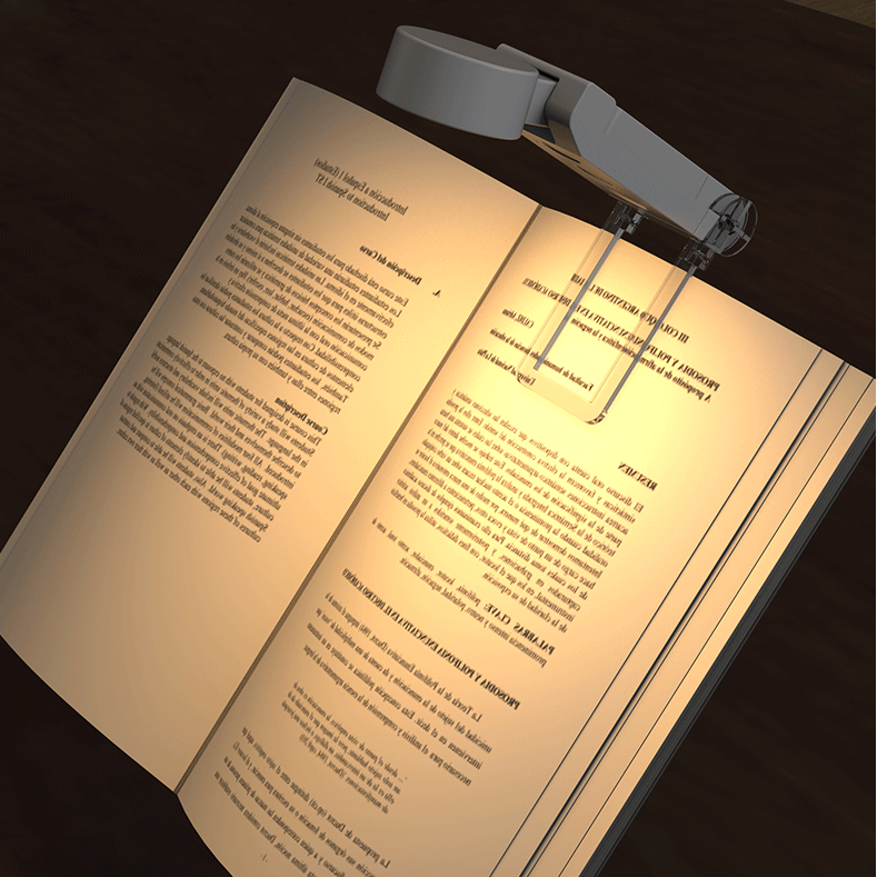 USB Mini Eye Protection Bookclip Light Portable Reading Light Reading study lights for kids