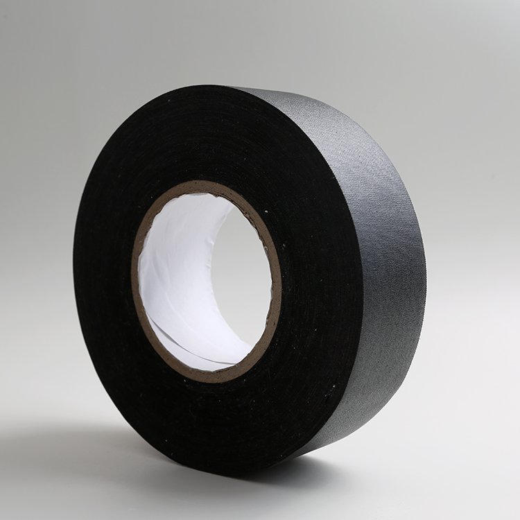 Black oem custom logo printing vinyl coated cotton cloth non reflective pro gaffer tape gaff camera stage tape rolls 2 inch