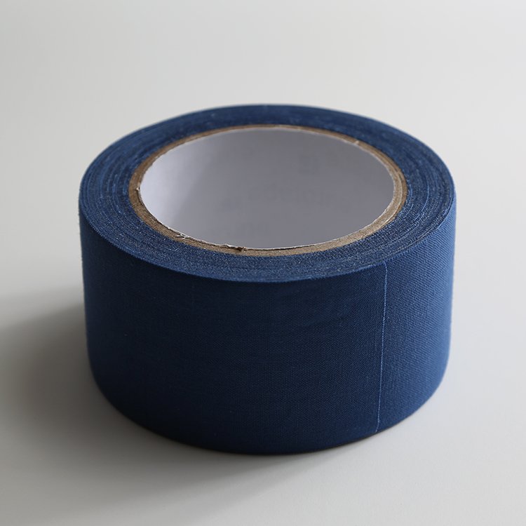 Black oem custom logo printing vinyl coated cotton cloth non reflective pro gaffer tape gaff camera stage tape rolls 2 inch