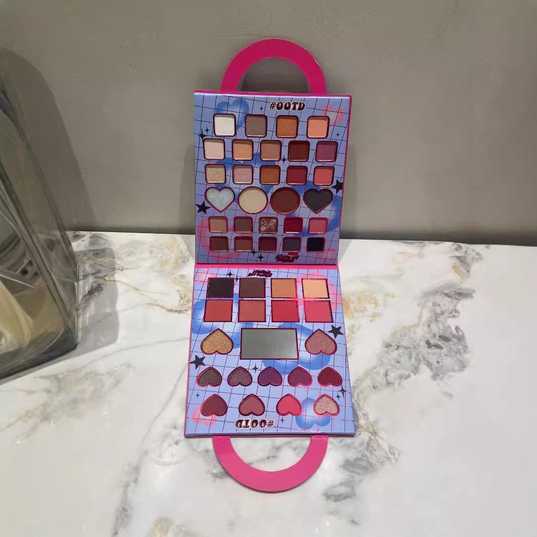 47-Color New style ONEYIOO Eye Shadow Book stage performance Pressed Glitter Eyeshadow Factory Direct Waterproof