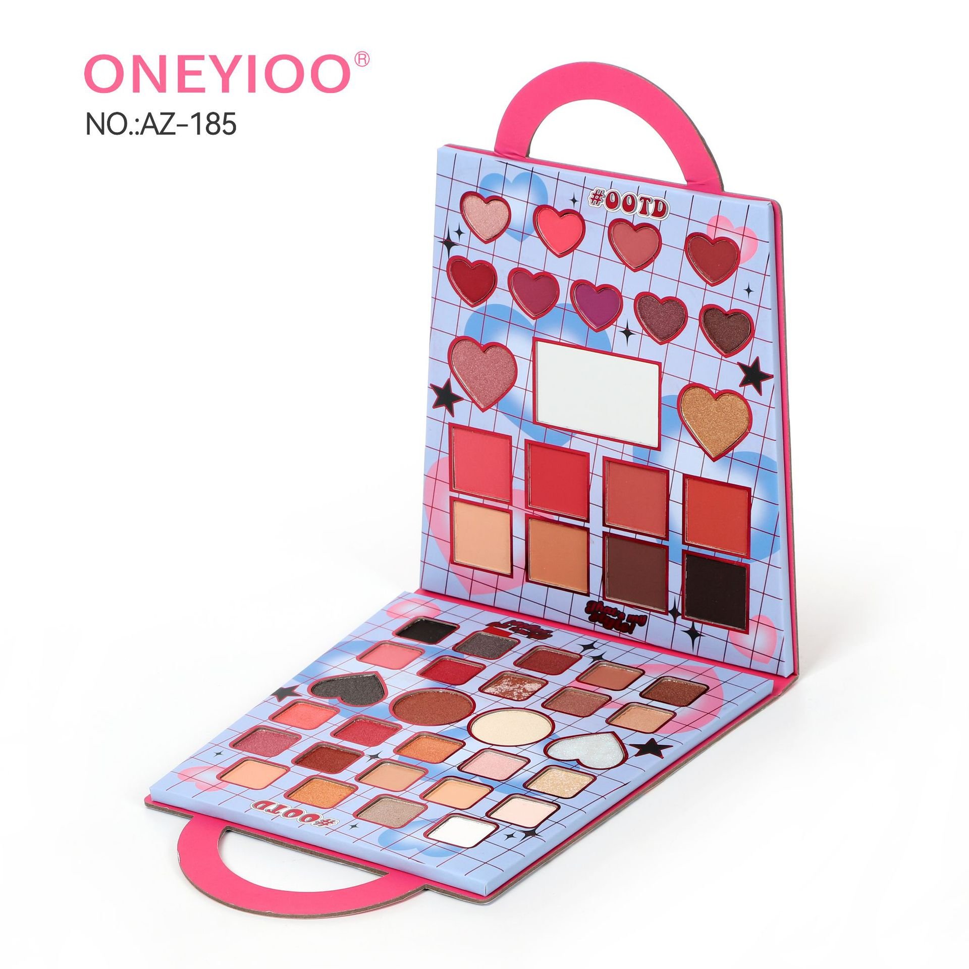 47-Color New style ONEYIOO Eye Shadow Book stage performance Pressed Glitter Eyeshadow Factory Direct Waterproof