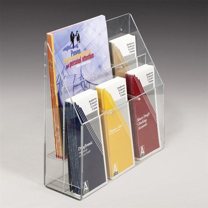A4 Acrylic Stand Holder Acrylic Sign Board Lipstick Display Laser Cutting
