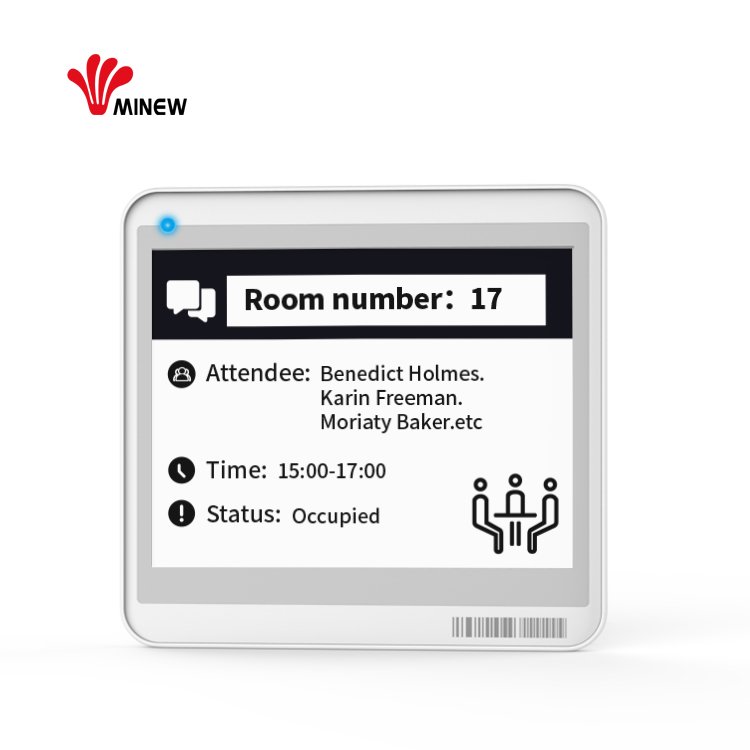 Minew hot-selling flagship e-ink price label electronic label price tag display