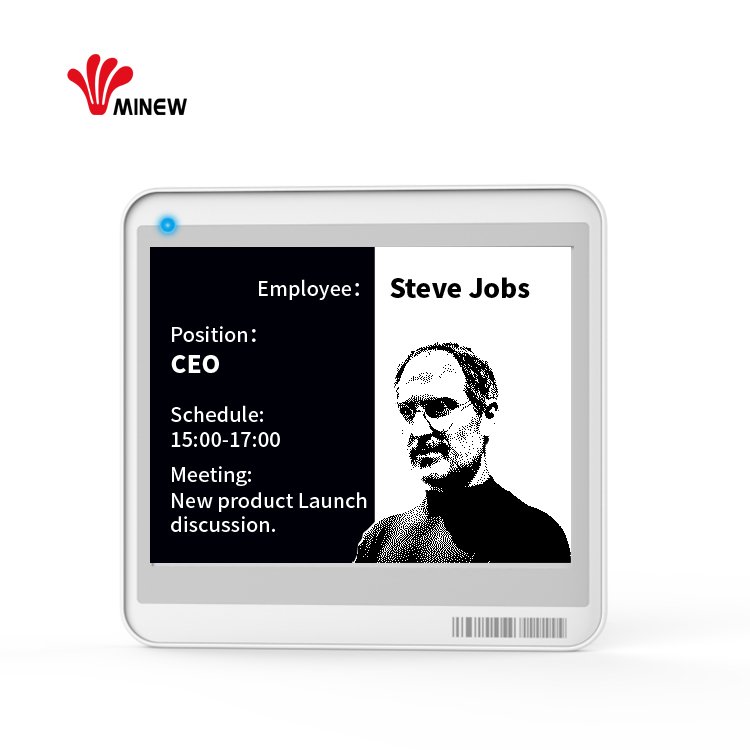 Minew hot-selling flagship e-ink price label electronic label price tag display