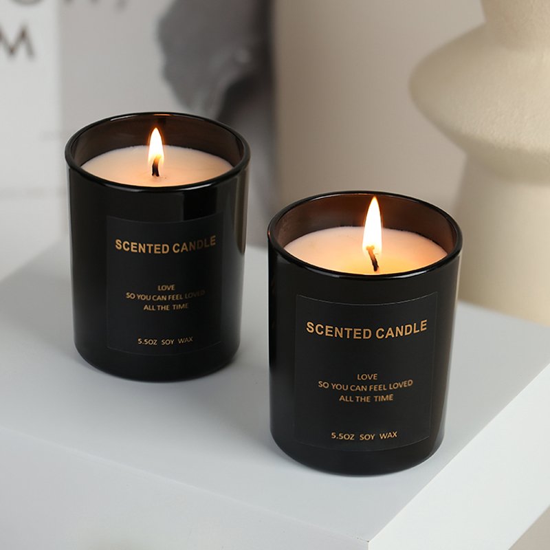 Private label Wholesale products Custom Scented Candle Aromatherapy Jar gift box Soy Wax Candle Scented candles wholesale