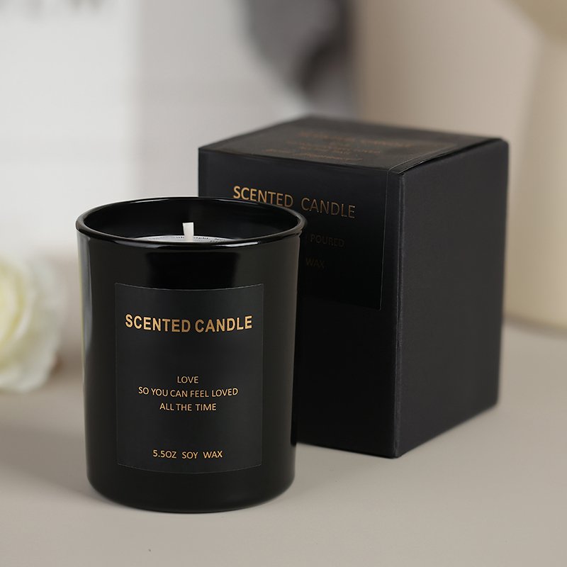 Private label Wholesale products Custom Scented Candle Aromatherapy Jar gift box Soy Wax Candle Scented candles wholesale