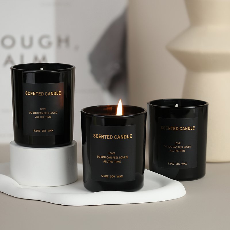 Private label Wholesale products Custom Scented Candle Aromatherapy Jar gift box Soy Wax Candle Scented candles wholesale