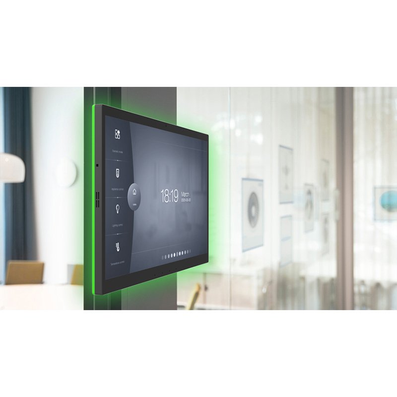 Wall Mount 15.6inch automation touch control panel Smart home dashboard tablet PC android with poe RS485 RS232 nfc led light