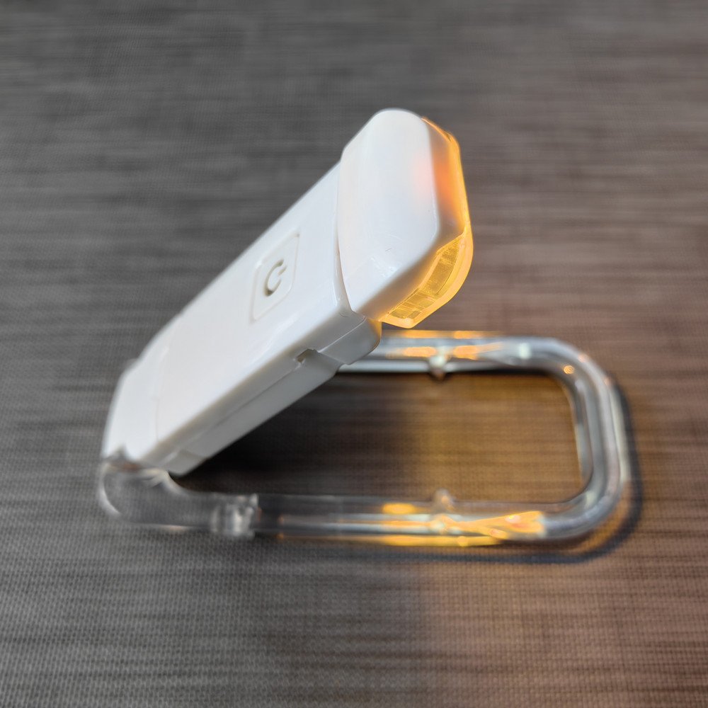 2024 New Fashionable Portable USB Charging White Body Bedroom with Flexible LED Reading Light
