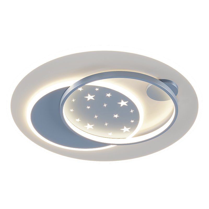 Modern Nordic Simple Star LED Ceiling Lights Creative Romantic Decorative Design for Bedroom and Living Room