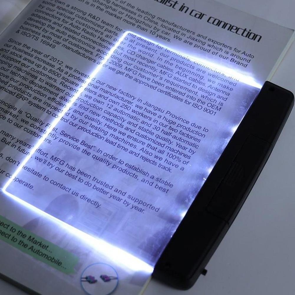 TAIKOO Reading Night Light wedge Desk Lamp For Travel Bedroom Book Night Light Reading Book Lamp Portable LED Book Light