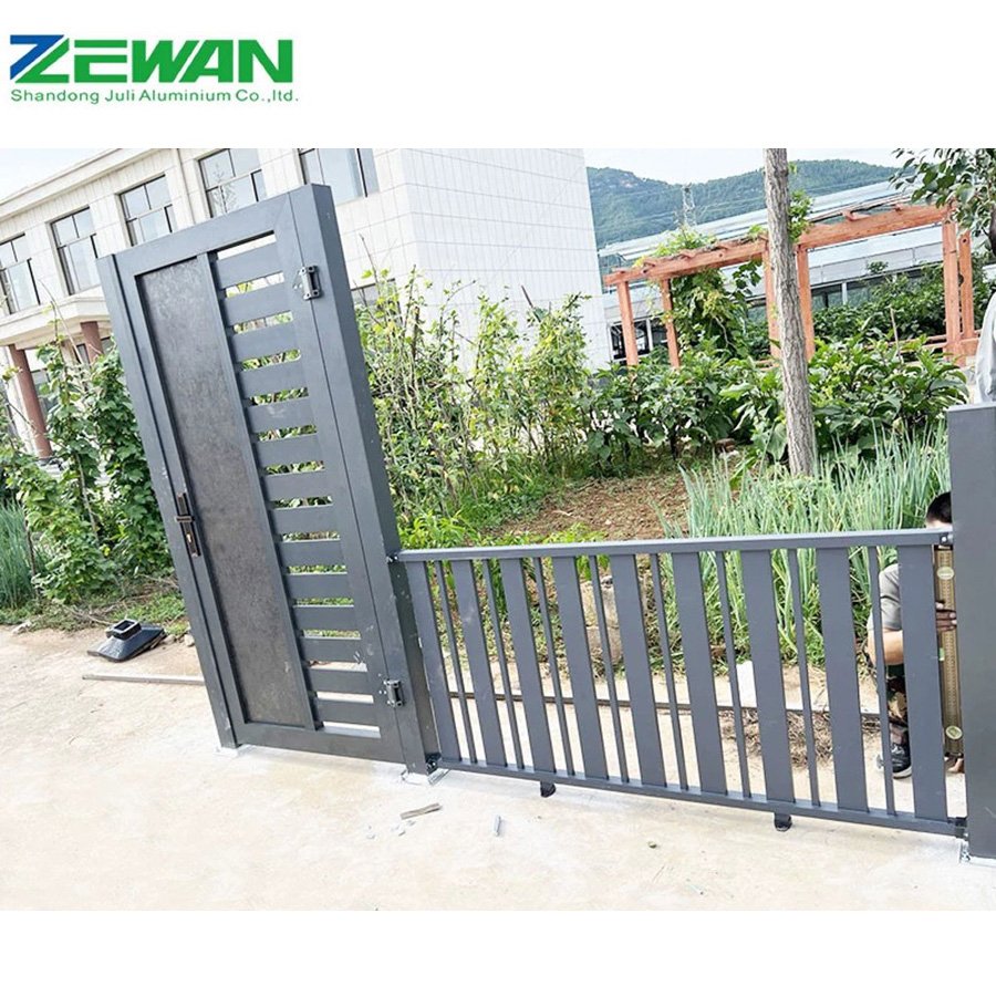 Wholesale High Quality Sustainable Aluminum Doors Vila Security Aluminum Garden Gate