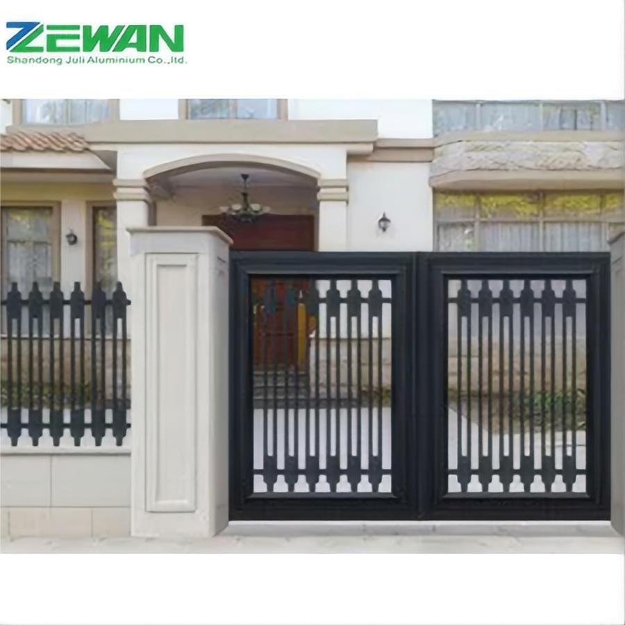 Wholesale High Quality Sustainable Aluminum Doors Vila Security Aluminum Garden Gate