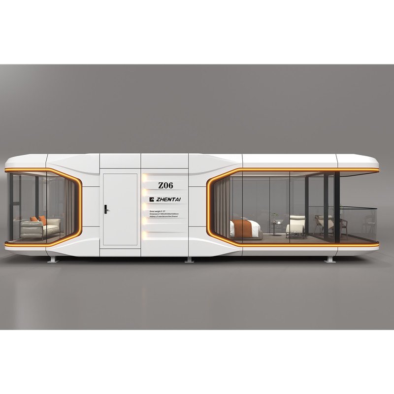 Economic Prefab Prefabricated Modern Container Coffee Shop Home Comfortable Container Book Store Space Capsule House