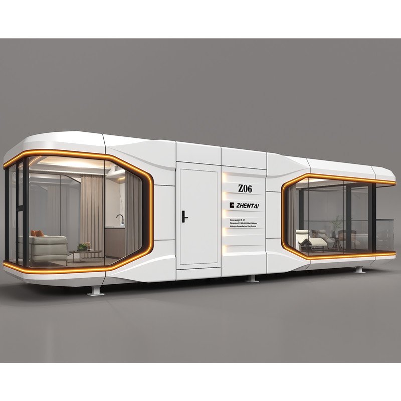 Economic Prefab Prefabricated Modern Container Coffee Shop Home Comfortable Container Book Store Space Capsule House