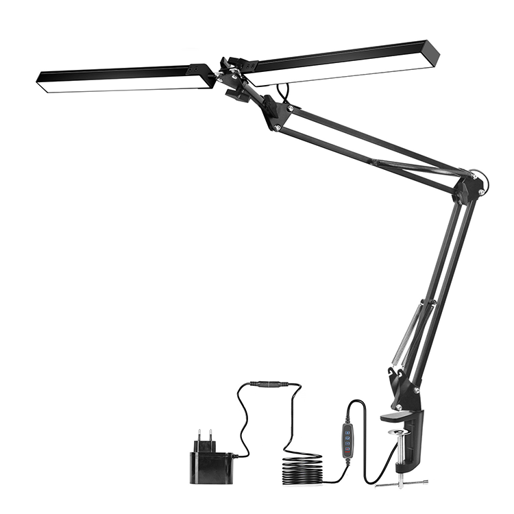 Led Night New Modern 2024 Metal Office Work Black Desk Lights Contemporary Home Stand Big High Quality Base Table Lamps