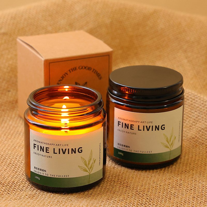 Custom Label Luxury High Quality Trendy Candles With Jar Box Scented Soy Wax Candles For Birthday Valentines Gift Candle
