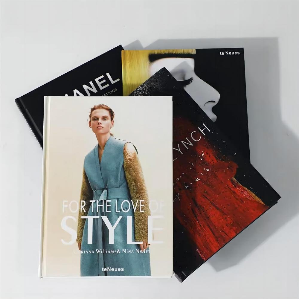 English Simple Modern Simulation Book Model House Sales Office Living Room Study Coffee Table Decorative Book Ornaments