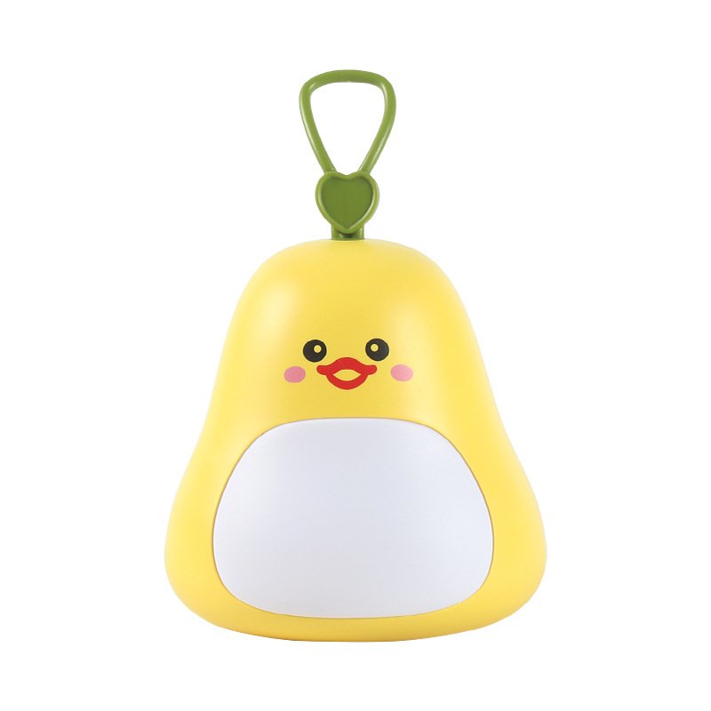 Lovely Cute LED Mommy Night Light Animal Nursing USB Rechargeable RGB White Book Reading Lamp with Hook for Kids Children