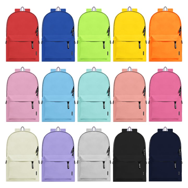 Custom Sublimation Full Color Print Anime Backpack Cute School Bags For Girls Boys