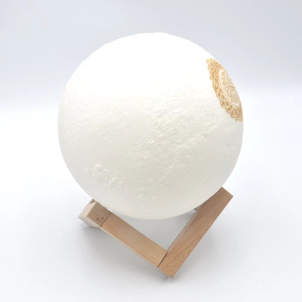 Player Speaker Audio Player Desk Touch Moon Lamp Quran Speaker With Remote Control Light