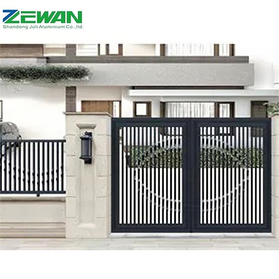 Wholesale Customization Upgraded Aluminum Alloy Door Art Aluminum Main Gate Design For Villa