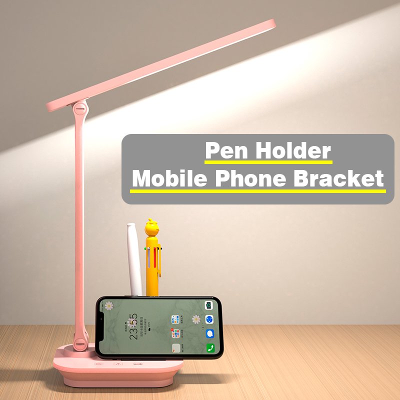 Wholesale Table Lamp Book Foldable Wireless Lampe De Led Cordless Rechargeable Bedside Study Reading Light Desk Lamp