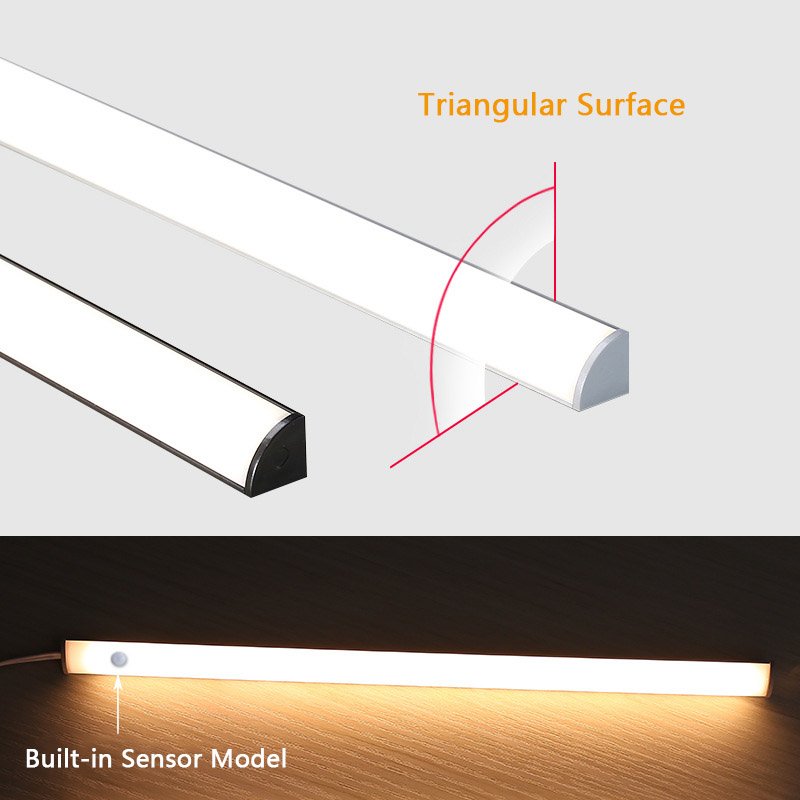 China welding free low voltage surface mounted aluminum extrusion book led shelf lighting